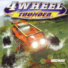 4 Wheel Thunder for the Sega Dreamcast Front Cover Box Scan