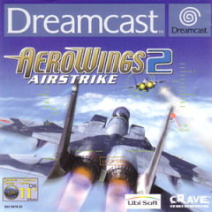 AeroWings 2: Airstrike for the Sega Dreamcast Front Cover Box Scan