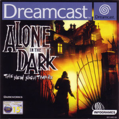 Alone in the Dark: The New Nightmare for the Sega Dreamcast Front Cover Box Scan