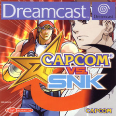 Capcom vs. SNK for the Sega Dreamcast Front Cover Box Scan
