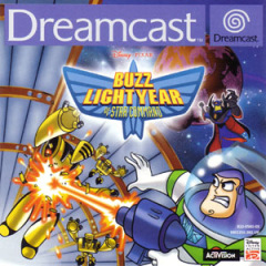 Buzz Lightyear of Star Command for the Sega Dreamcast Front Cover Box Scan
