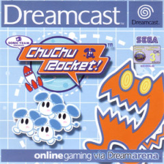 ChuChu Rocket! for the Sega Dreamcast Front Cover Box Scan