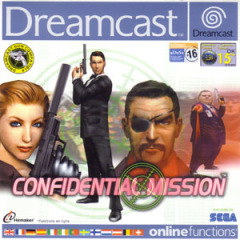 Confidential Mission for the Sega Dreamcast Front Cover Box Scan