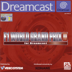 F1 World Grand Prix II for Dreamcast for the Sega Dreamcast Front Cover Box Scan