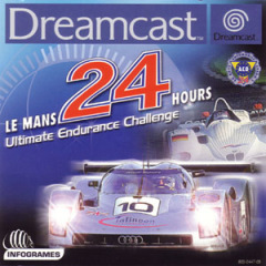 Le Mans 24 Hours: Ultimate Endurance Challenge for the Sega Dreamcast Front Cover Box Scan