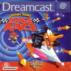 Looney Tunes Space Race for the Sega Dreamcast Front Cover Box Scan