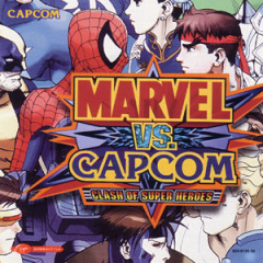 Marvel vs. Capcom: Clash of Super Heroes for the Sega Dreamcast Front Cover Box Scan
