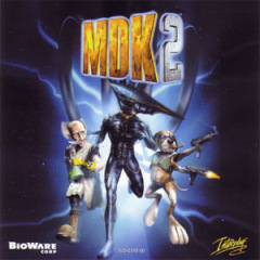 MDK 2 for the Sega Dreamcast Front Cover Box Scan