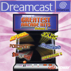 Midway's Greatest Arcade Hits: Volume 1 for the Sega Dreamcast Front Cover Box Scan