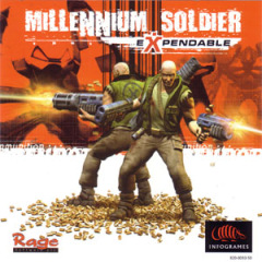 Millennium Soldier: Expendable for the Sega Dreamcast Front Cover Box Scan
