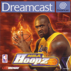NBA Hoopz for the Sega Dreamcast Front Cover Box Scan