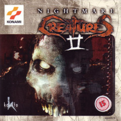 Nightmare Creatures 2 for the Sega Dreamcast Front Cover Box Scan