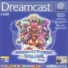 Phantasy Star Online: Ver.2 for the Sega Dreamcast Front Cover Box Scan