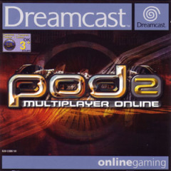 POD 2: Multiplayer Online for the Sega Dreamcast Front Cover Box Scan
