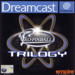 Pro Pinball Trilogy for the Sega Dreamcast Front Cover Box Scan