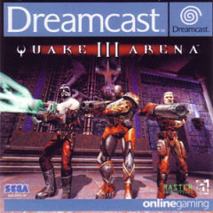 Quake III: Arena for the Sega Dreamcast Front Cover Box Scan