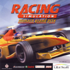 Racing Simulation 2: Monaco Grand Prix for the Sega Dreamcast Front Cover Box Scan