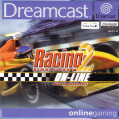 Racing Simulation 2: Monaco Grand Prix On-Line for the Sega Dreamcast Front Cover Box Scan
