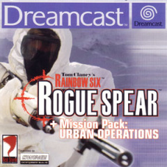 Tom Clancy's Rainbow Six: Rogue Spear + Mission Pack: Urban Operations for the Sega Dreamcast Front Cover Box Scan