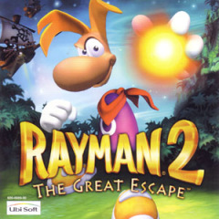Rayman 2: The Great Escape for the Sega Dreamcast Front Cover Box Scan