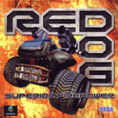 Red Dog: Superior Firepower for the Sega Dreamcast Front Cover Box Scan