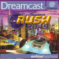 San Francisco Rush 2049 for the Sega Dreamcast Front Cover Box Scan