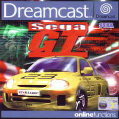 Sega GT for the Sega Dreamcast Front Cover Box Scan