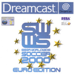 Sega Worldwide Soccer 2000: Euro Edition for the Sega Dreamcast Front Cover Box Scan