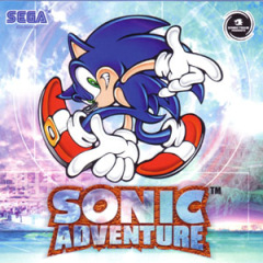 Sonic Adventure for the Sega Dreamcast Front Cover Box Scan