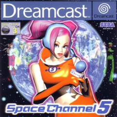 Space Channel 5 for the Sega Dreamcast Front Cover Box Scan