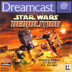 Star Wars: Demolition for the Sega Dreamcast Front Cover Box Scan