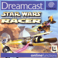 Star Wars: Episode I: Racer for the Sega Dreamcast Front Cover Box Scan