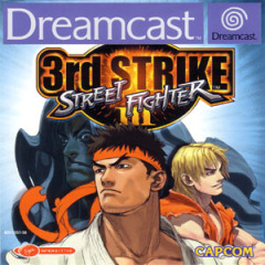 Street Fighter III: 3rd Strike for the Sega Dreamcast Front Cover Box Scan