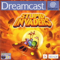 Stupid Invaders for the Sega Dreamcast Front Cover Box Scan