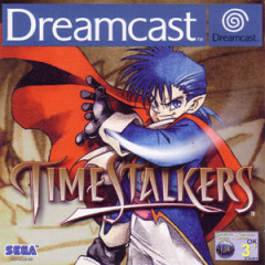 Time Stalkers for the Sega Dreamcast Front Cover Box Scan