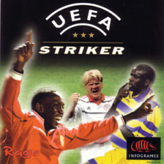 UEFA Striker for the Sega Dreamcast Front Cover Box Scan