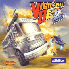Vigilante 8: 2nd Offense for the Sega Dreamcast Front Cover Box Scan