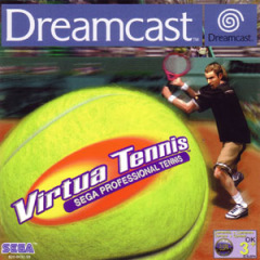 Virtua Tennis for the Sega Dreamcast Front Cover Box Scan