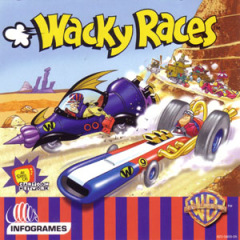 Wacky Races for the Sega Dreamcast Front Cover Box Scan