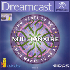 Who Wants to Be a Millionaire for the Sega Dreamcast Front Cover Box Scan