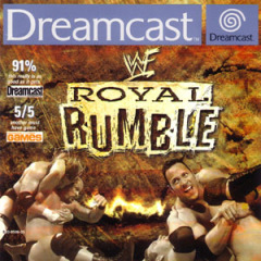 WWF Royal Rumble for the Sega Dreamcast Front Cover Box Scan