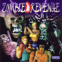 Zombie Revenge for the Sega Dreamcast Front Cover Box Scan