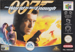 007: The World Is Not Enough for the Nintendo 64 Front Cover Box Scan
