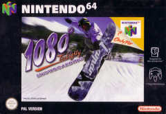 1080° Snowboarding for the Nintendo 64 Front Cover Box Scan