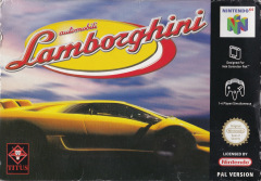 Automobili Lamborghini for the Nintendo 64 Front Cover Box Scan