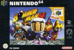 Bomberman 64 for the Nintendo 64 Front Cover Box Scan