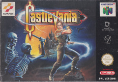 Castlevania for the Nintendo 64 Front Cover Box Scan