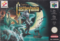 Castlevania: Legacy of Darkness for the Nintendo 64 Front Cover Box Scan