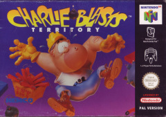Charlie Blasts Territory for the Nintendo 64 Front Cover Box Scan