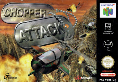 Chopper Attack for the Nintendo 64 Front Cover Box Scan